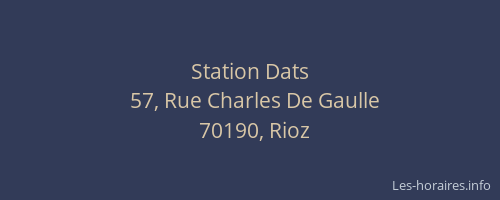 Station Dats
