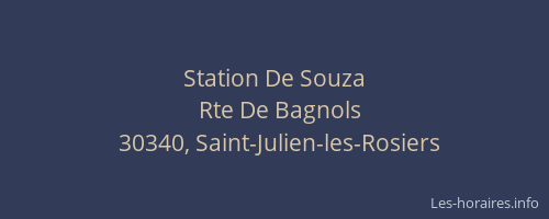 Station De Souza