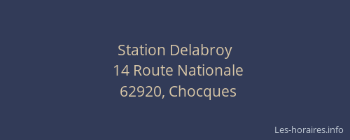 Station Delabroy
