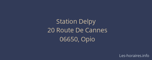 Station Delpy