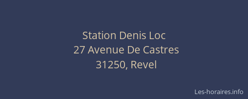 Station Denis Loc