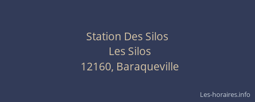 Station Des Silos