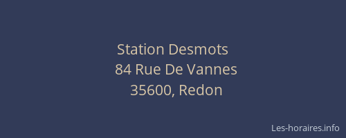 Station Desmots