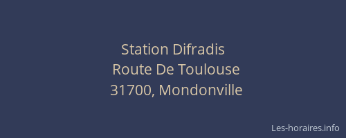 Station Difradis
