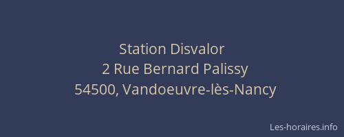 Station Disvalor