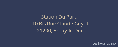 Station Du Parc