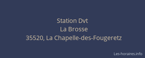 Station Dvt