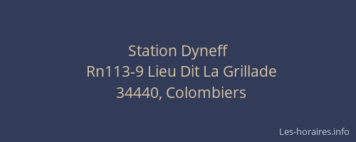 Station Dyneff