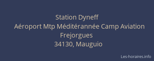 Station Dyneff