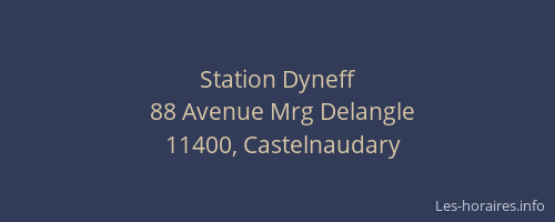 Station Dyneff