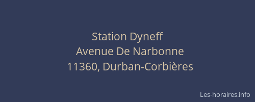 Station Dyneff