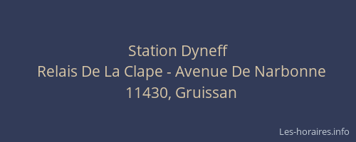 Station Dyneff