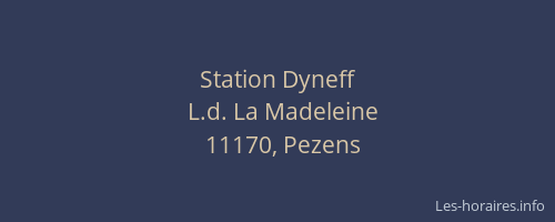 Station Dyneff