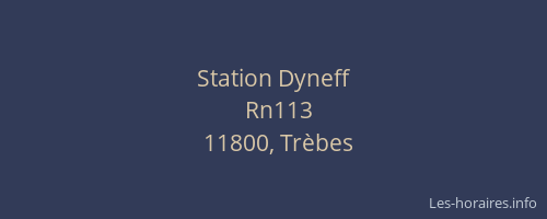 Station Dyneff