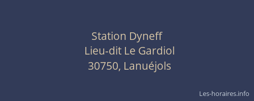 Station Dyneff