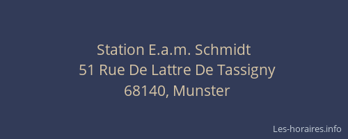 Station E.a.m. Schmidt