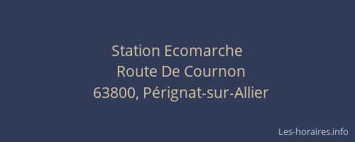 Station Ecomarche