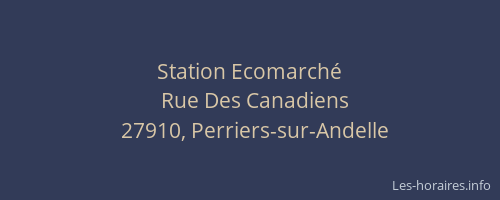 Station Ecomarché