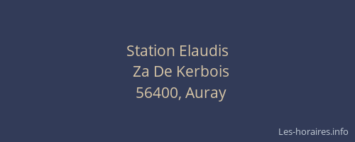 Station Elaudis