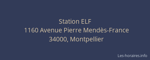 Station ELF