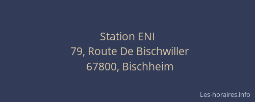 Station ENI
