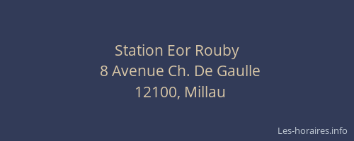 Station Eor Rouby