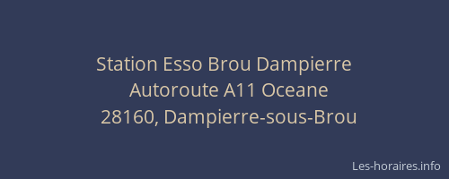 Station Esso Brou Dampierre