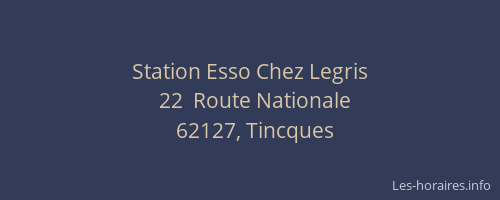 Station Esso Chez Legris