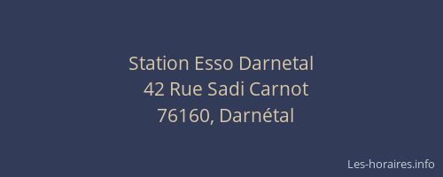 Station Esso Darnetal
