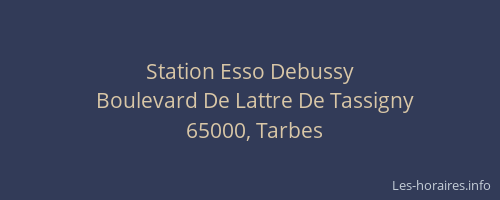 Station Esso Debussy