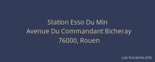 Station Esso Du Min