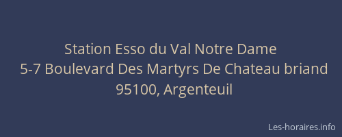 Station Esso du Val Notre Dame