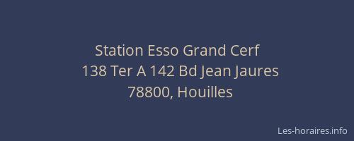Station Esso Grand Cerf