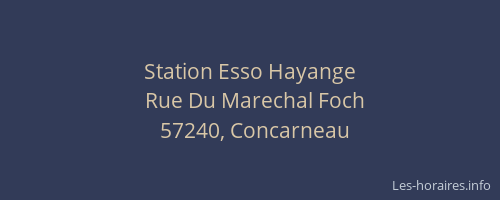 Station Esso Hayange