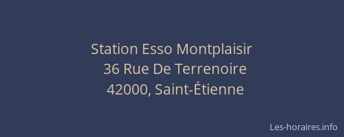 Station Esso Montplaisir