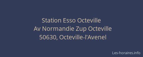 Station Esso Octeville