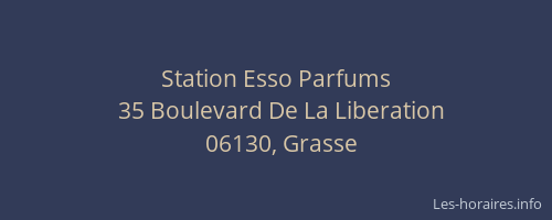 Station Esso Parfums