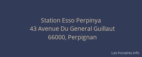 Station Esso Perpinya