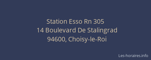 Station Esso Rn 305
