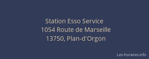 Station Esso Service