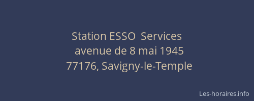 Station ESSO  Services