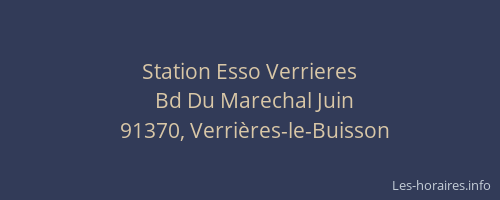 Station Esso Verrieres