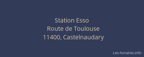 Station Esso