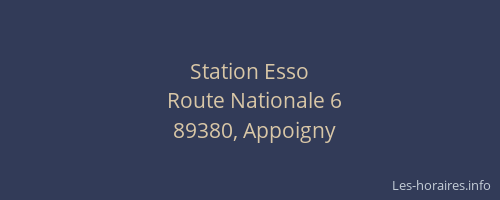 Station Esso