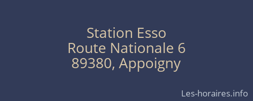 Station Esso