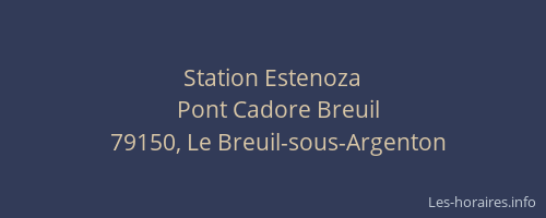 Station Estenoza