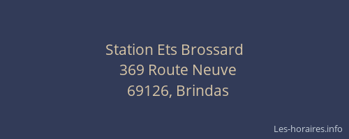 Station Ets Brossard