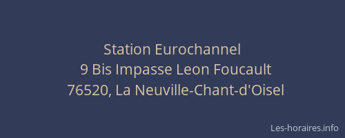 Station Eurochannel