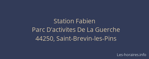 Station Fabien