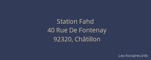 Station Fahd